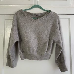 Cashmere Crop Sweater